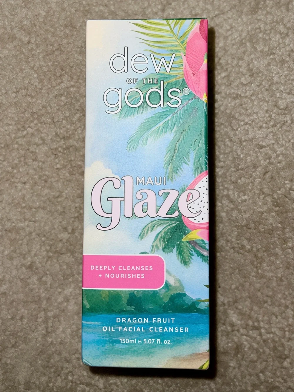 Dew Of The Gods - Maui Glaze Dragon Fruit Oil Facial Cleanser